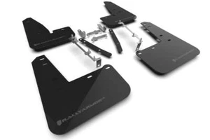 Rally Armor Black UR Mud Flap Dark Grey Logo for 23+ GR Corolla MF89-UR-BLK-DGRY - Picture 1 of 10