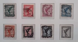 Germany Reich 1926 year, used stamps, Mi # 378-384 - Picture 1 of 2