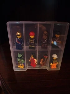 Lotto Da 4 Box Per Personaggi LEGO! PORTAPILLOLE, MINUTERIA... Impilabili. - Foto 1 di 3