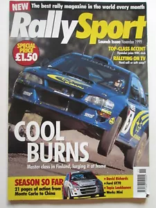 Rally Sport Magazine November/December 1996. Rally magazine.rally programme. - Picture 1 of 2
