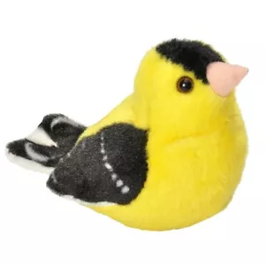 AMERICAN GOLDFINCH Audubon Bird w/real call PLUSH stuffed animal Wild Republic - Picture 1 of 2