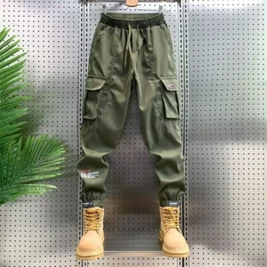 Loose plus size overalls men's casual pants wear-resistant - Picture 1 of 1