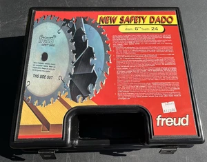 FREUD SD306 SICHERHEIT DADO SÄGEBLATT SET 6" Durchmesser 24 Zähne 1/4" - 13/16" Italien - Bild 1 von 17