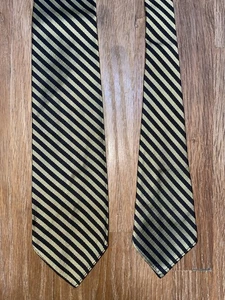 1950s Brooks Brothers “346” Silk Repp Tie Ivy Trad - Picture 1 of 4