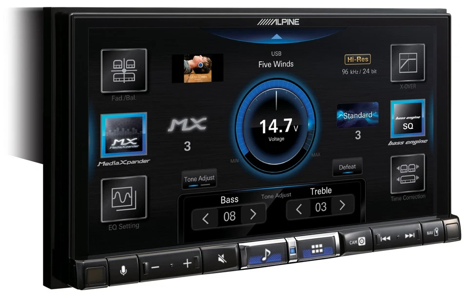 Alpine iLX-705DM 2-DIN-Autoradio und Digital-Media-Station