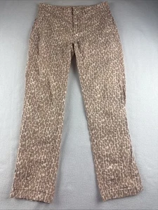 ANTHROPOLOGIE The Wanderer Utility Freizeithose Leopardenmuster Größe 27 - Bild 1 von 9
