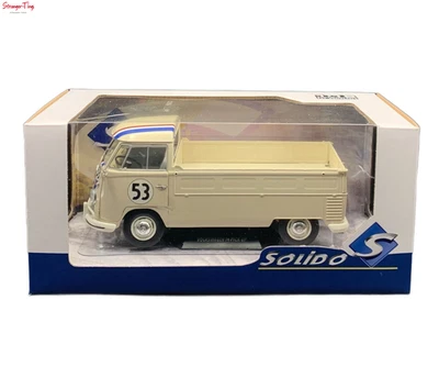 Solido Volkswagen T1 Pick Up Racer 53 Beige 1950 1:18 - Image 1 of 4