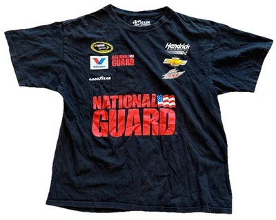 Camiseta de carreras Dale Earnhardt Jr #88 Nascar uniforme negra jóvenes niños talla XL Foto 1 de 4