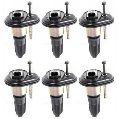 Ignition Coils Set of 6 for Chevy Olds Isuzu i-290 i-370 Ascender i-280 i-350 H3 - Image 1 of 4