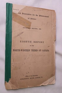 1892 NORTH WESTERN TRIBES of CANADA NATIVE AMERICAN HISTORY BOOK KOOTENAYS - Picture 1 of 9