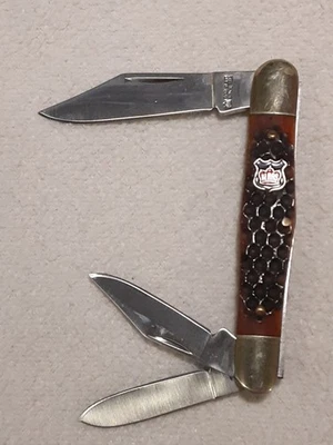 ROBI KLAAS No 13 STAINLESS 3 BLADE FOLDING POCKET KNIFE - Image 1 of 4