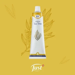 Crema tea tree just originale da 100ML per brufoli psoriasi dermatiti  eczema - Foto 1 di 1