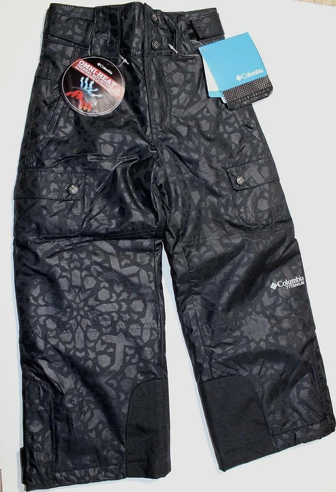 Columbia Girl Kids Bugaboo Tech Ski Snowboard Pants Omni Heat 4/5