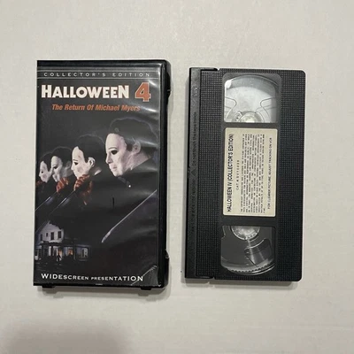 Halloween 4: The Return of Michael Myers 1998 VHS Collector's Edition Horror - Image 1 of 4