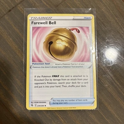 Pokémon TCG Farewell Bell Fusion Strike 234/264 Regular Uncommon-NM - Image 1 of 2