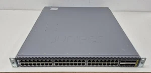 JUNIPER QFX5100-48T-AFI. 90 DAY WARRANTY. FREE UK SHIPPING - Afbeelding 1 van 2