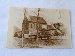 Vintage Unused Postcard-Walt Whitman Sesquicentennial Comm. Series #1-Birthplace - Picture 1 of 2