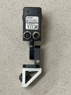 Cognex Checker 4G7C (Sensor de visión 825-0182-8R Rev A con soporte de montaje personalizado) Foto 1 de 3