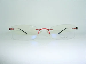 Vuillet Vega, eyeglasses, rimless, Titanium, square, oval, frames, NOS, vintage - Picture 1 of 11