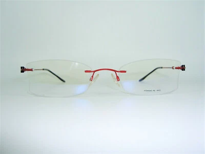 Vuillet Vega, gafas, sin montura, titanio, cuadrado, ovalado, marcos, NOS, vintage Foto 1 de 4