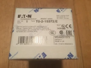 EATON Moeller T0-2-15372/E, Umschalter, Kontakte: 4, 20 A, Frontschild: 2>0<1, 4 - Bild 1 von 3