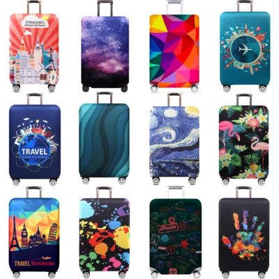 EE. UU. Maleta de Equipaje Elástica Cubierta Protectora Maleta Antipolvo Arañazos 18"-32" Foto 1 de 4
