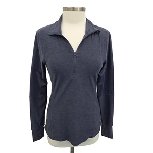Layer 8 Women's Athletic 1/4 Zip Long Sleeve Pullover Shirt/Top Size S Purple - Picture 1 of 15