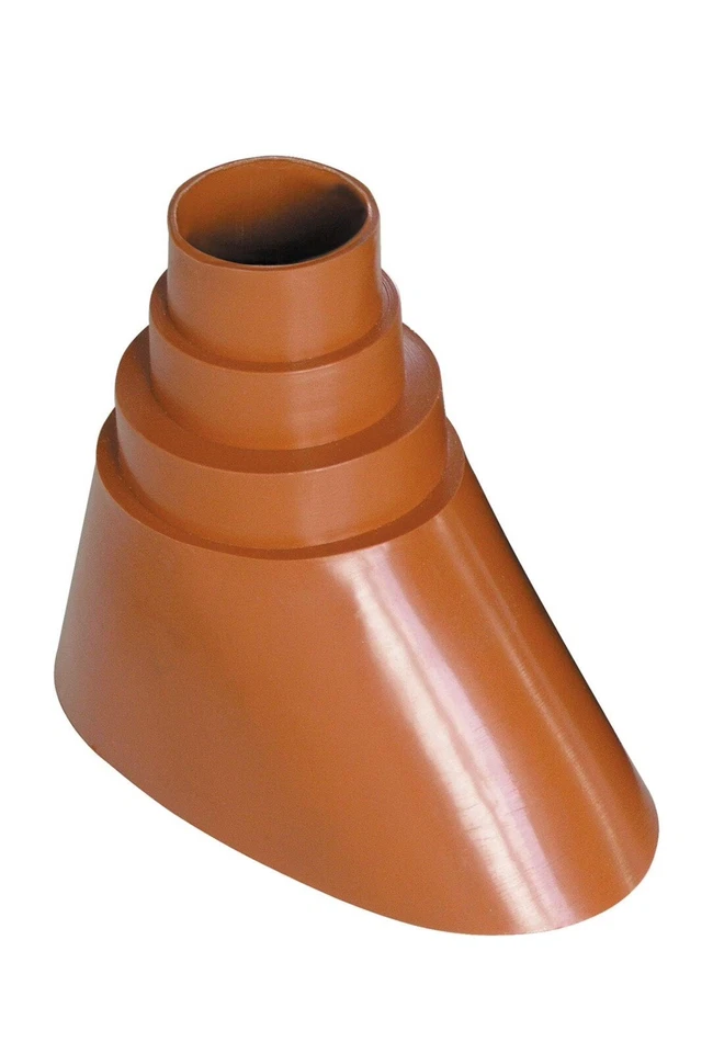 Schwaiger Manicotto PVC Rosso Mattone 42 - 60 mm Diametro Tubo Impermeabilizzante Albero NUOVO