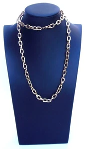 Grobe goldfarbene Zopfkette Halskette 31 Zoll - Bild 1 von 2