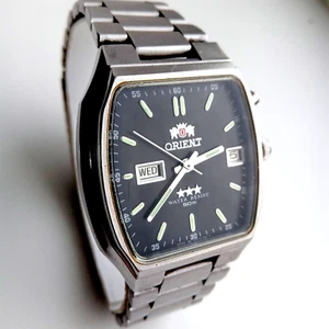 Automatic mechanical Japanese men's watch ORIENT, GOOD CONDITION. - Picture 1 of 13