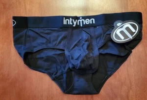 Intymen Para Hombre Comfort Breve Acentuante Negro Grande Nuevo con Etiquetas - Imagen 1 de 1