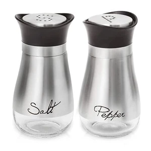 Salt and Pepper Shakers Set, Salt Containers for Gifts, Kitchen Decor - Picture 1 of 7