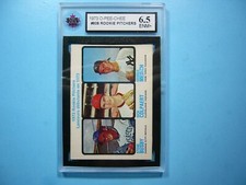 1973 O-PEE-CHEE MLB BASEBALL CARD #608 STEVE BUSBY ROOKIE KSA 6.5 EX/NM+ OPC GL