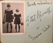 ETHEL REVNELL,  GRACIE WEST ALSO BILLY BENNETT .  COMEDY FILM ACTORS