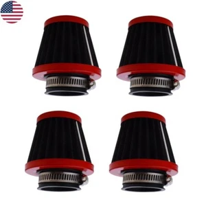 Cápsula de filtro de aire cromada 54 mm - Juego de 4 para motocicleta Honda 1979-1982 CB750 CB900 - Imagen 1 de 2