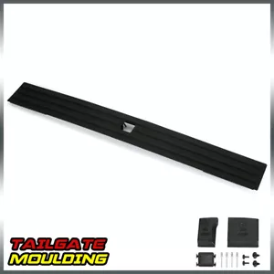 Tailgate Flexible Step Moulding Cover Trim w/Button Fit For 2015-2020 Ford F-150 - Picture 1 of 12