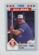 1989 Southern League All-Stars Barry Foote #24