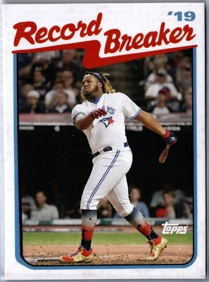 2020 Topps Throwback Thursday TBT #92 Vladimir Guerrero Jr. Toronto Blue Jays - Image 1 of 2