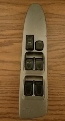 Interruptor de ventana eléctrica maestro conductor izquierdo Isuzu Axiom 2002 2003 2004 997238-3610 Foto 1 de 3