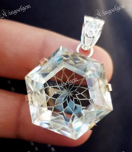 Piedras preciosas sueltas de cuarzo limón alemán 95+ quilates solitario de plata corte elegante - Imagen 1 de 5