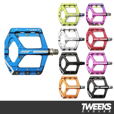 Pedales de bicicleta HT Components ANS-10 Supreme - Mecanizado CNC CRMO / Cuerpo de aluminio Foto 1 de 4