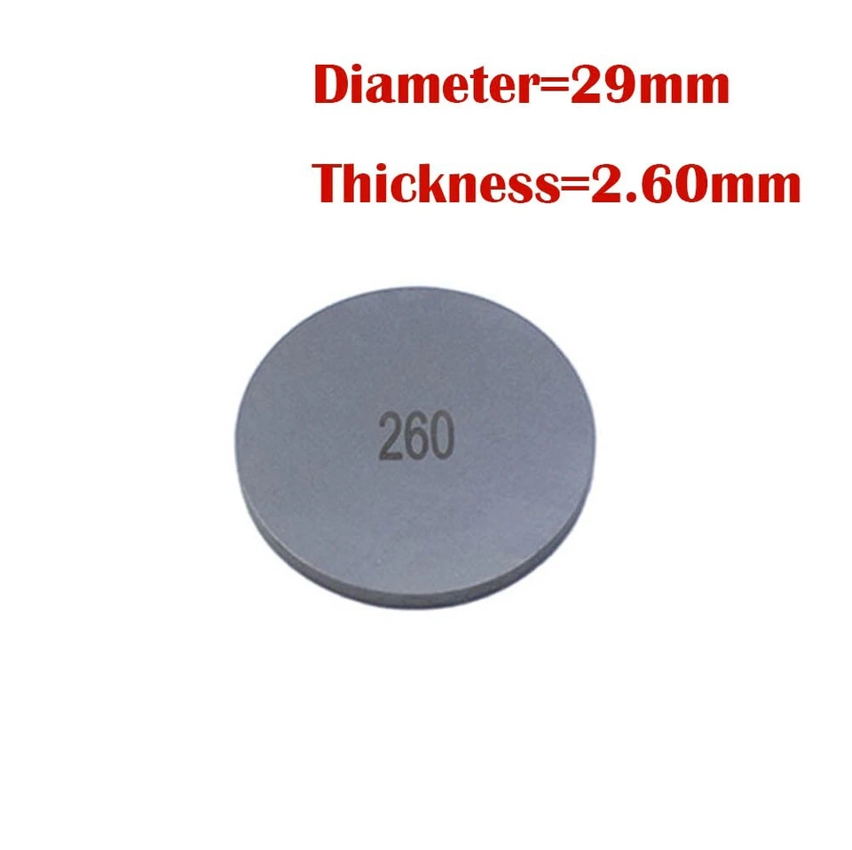 29mm Valve Shim 2.60mm Thickness for Yamaha XS XJ Kawasaki KZ BMW Vintage Bike - Imagem 1 de 2