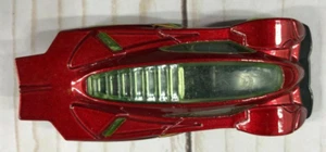 Hot Wheels 3 - Side Draft - Red - Loose - Glowing Wheels - Picture 1 of 6