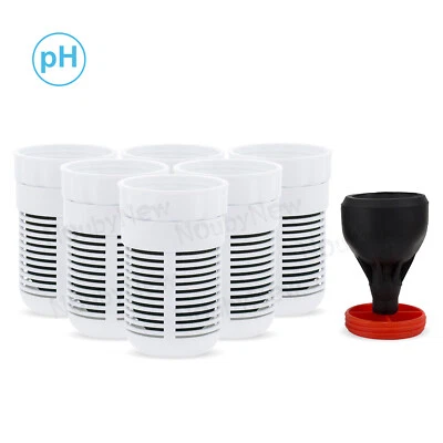 Seychelle pH Alkaline pH2O Water Pitcher Replacement Filters 6-PACK!! - Image 1 of 4