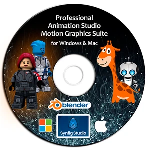 Animation Studio- PRO 3D/2D Motion Graphic Design Editing Software-DVD Win/Mac - Picture 1 of 12
