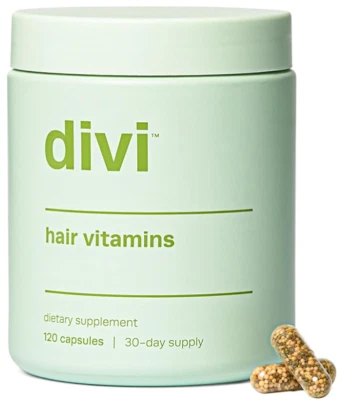 Divi Hair Growth Supplement for Men and Women - Clinically Developed (Mfg.11/23) - Image 1 of 4