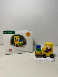 Department 56.56809 North Pole Series Lego Building Creation Station Brick Lift - Picture 1 of 1