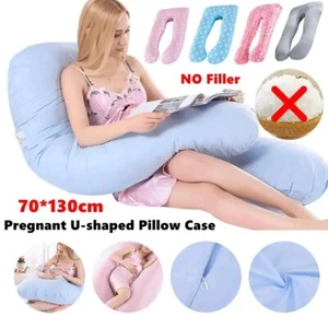 Maternity Pregnancy Body Pillow U-Shaped Sleeping Support Nursing Cushion - Picture 1 of 18