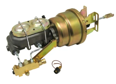 1955 1956 1957 Chevrolet power brake 8" booster 1-1/8 master disc disc valve kit - Image 1 of 4