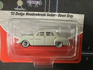Mini Metals, CMW, 1:87 Scale, 1950, Dodge, 4Dr. Meadowbrook Sedan, Dawn Grey, HO - Picture 1 of 7